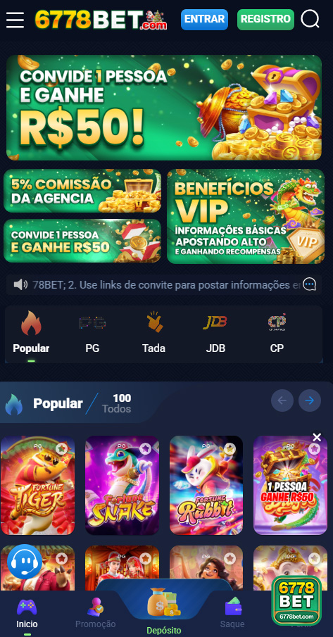 6778bet.com Menu Principal: Jogos em Destaque e Ofertas no 6778bet.com